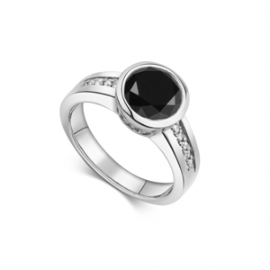 SOFIA strieborný prsteň so zirkónmi CK50701716159G