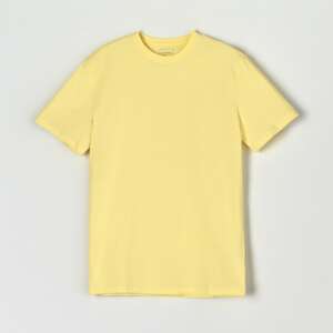 Sinsay - Basic tričko - Žltá