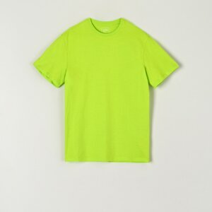 Sinsay - Bavlnené tričko - Žltá