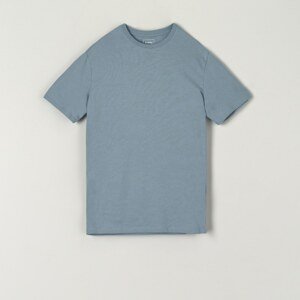 Sinsay - Bavlnené tričko - Modrá