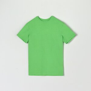 Sinsay - Basic tričko - Zelená
