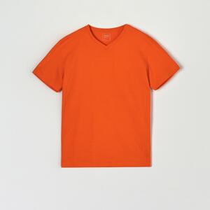 Sinsay - Tričko - Oranžová