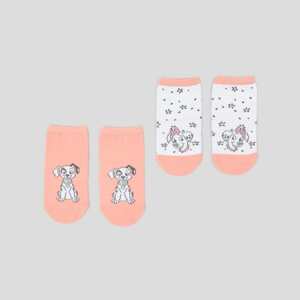 Sinsay - Súprava 2 párov ponožiek Disney - Ružová