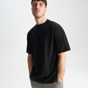Sinsay - Oversize tričko - Čierna