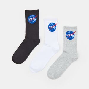Sinsay - Súprava 3 párov ponožiek NASA - Viacfarebná