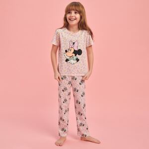 Sinsay - Pyžamo Minnie Mouse - Krémová