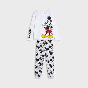 Sinsay - Pyžamo Mickey Mouse - Biela
