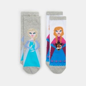 Sinsay - Súprava 2 párov ponožiek Frozen - Biela