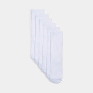 Sinsay - Súprava 3 párov ponožiek - Biela