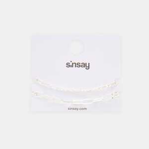 Sinsay - Súprava 2 náramkov - Strieborná