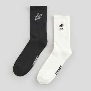 Sinsay - Súprava 2 párov ponožiek Mickey Mouse - Viacfarebná