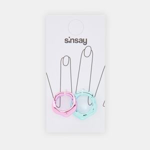 Sinsay - Súprava 2 prsteňov - Viacfarebná