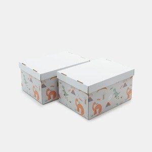 Sinsay - Úložné boxy 2 ks - Zelená