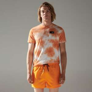 Sinsay - Basic plavkové šortky - Oranžová