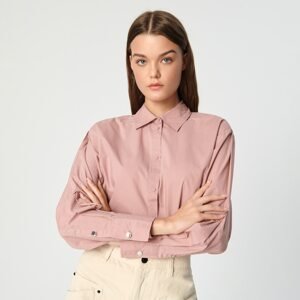 Sinsay - Bavlnená košeľa - Ružová