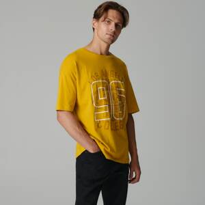 Sinsay - Oversize tričko - Žltá