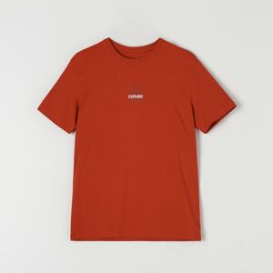 Sinsay - Tričko s krátkymi rukávmi a potlačou - Červená