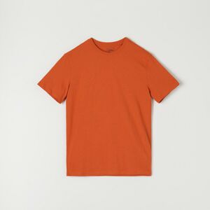 Sinsay - Basic tričko - Oranžová