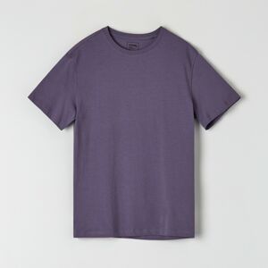 Sinsay - Basic tričko - Purpurová
