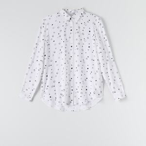 Sinsay - Vzorovaná košeľa - Biela