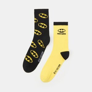 Sinsay - Súprava 2 párov ponožiek Batman - Viacfarebná