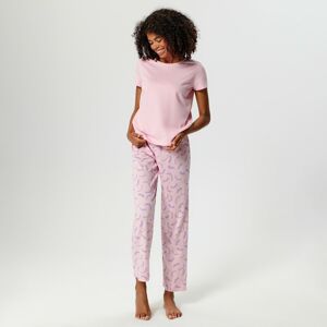 Sinsay - Bavlnené pyžamo - Ružová