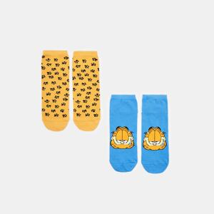 Sinsay - Súprava 2 párov ponožiek Garfield - Viacfarebná