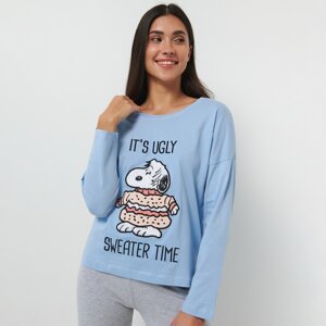 Sinsay - Pyžamo Snoopy - Modrá