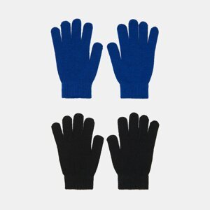 Sinsay - Súprava 2 párov rukavíc - Modrá