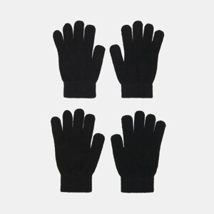 Sinsay - Súprava 2 párov rukavíc - Čierna