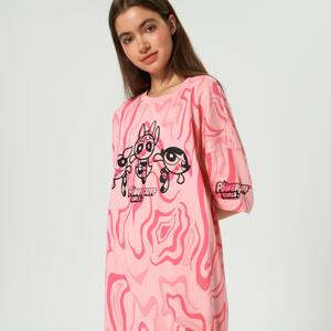 Sinsay - Nočná košeľa Powerpuff Girls - Ružová