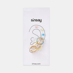 Sinsay - Súprava 6 párov náušníc - Viacfarebná