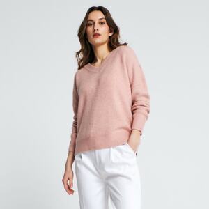 Sinsay - Úpletový sveter - Ružová