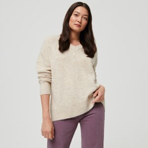 Sinsay - Úpletový sveter - Béžová