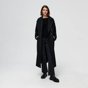 Sinsay - Dvojradový oversize kabát - Čierna