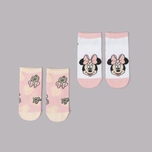 Sinsay - Súprava 2 párov ponožiek Minnie Mouse - Ružová