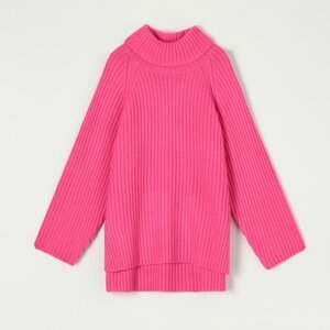 Sinsay - Rolákový sveter - Ružová
