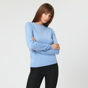 Sinsay - Mäkký úpletový sveter - Modrá