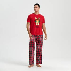 Sinsay - Pyžamo s potlačou - Červená