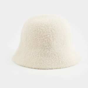 Sinsay - Klobúk typu bucket hat - Krémová