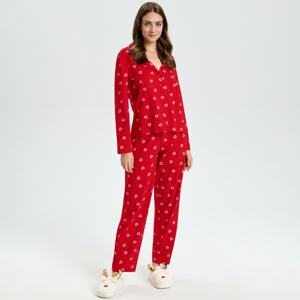 Sinsay - Dvojdielne pyžamo - Červená