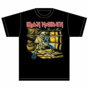 Iron Maiden tričko Piece of Mind Čierna XXL