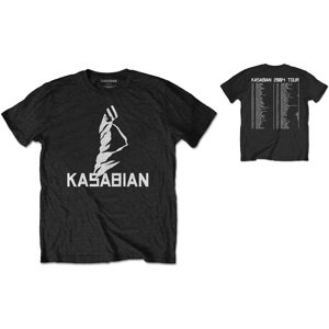 Kasabian tričko Ultra Face 2004 Tour Čierna XL