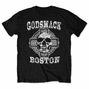 Godsmack tričko Boston Skull Čierna XXL