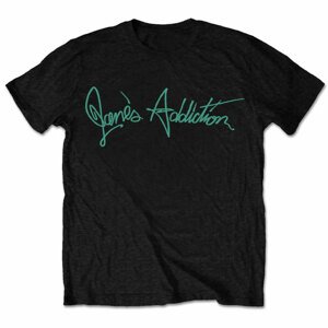 Jane's Addiction tričko Script Čierna L
