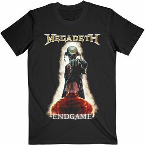 Megadeth tričko Vic Removing Hood Čierna S