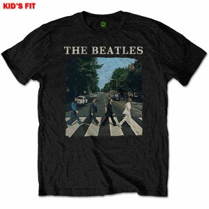 The Beatles tričko Abbey Road & Logo Čierna 1 - 2 roky