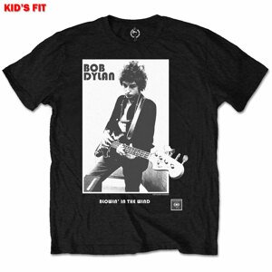 Bob Dylan tričko Blowing in the Wind Čierna 9-10 rokov