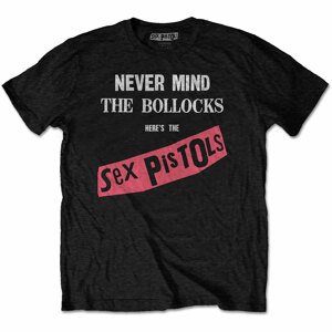 Sex Pistols tričko Never Mind The Bollocks Čierna L