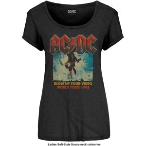 AC/DC tričko Blow Up Your Video Čierna M